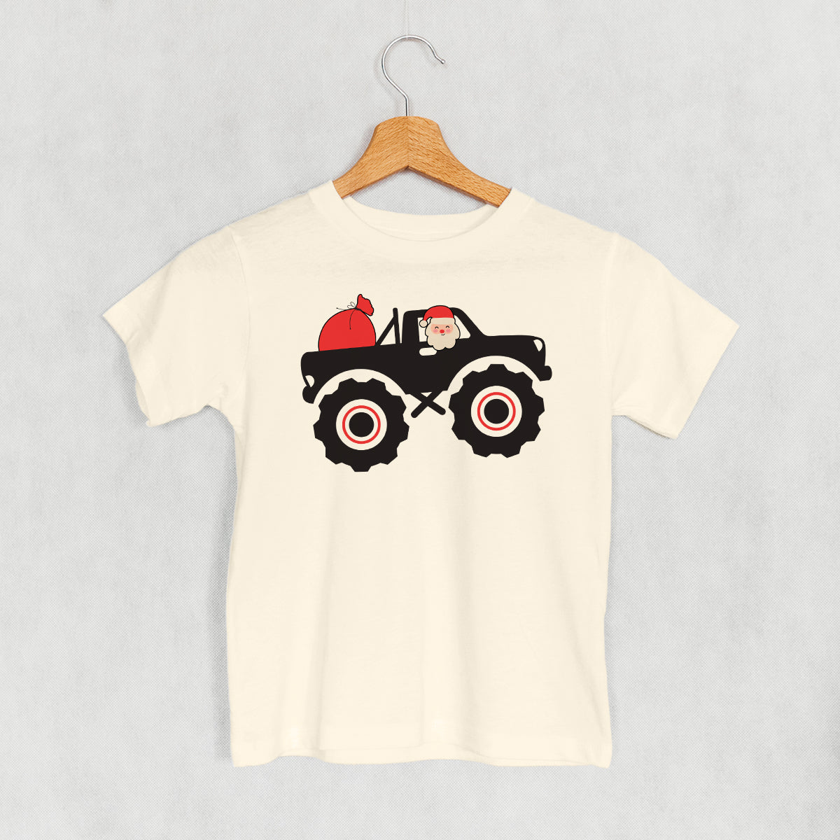 Santa Monster Truck (Kids) Ivy + Cloth