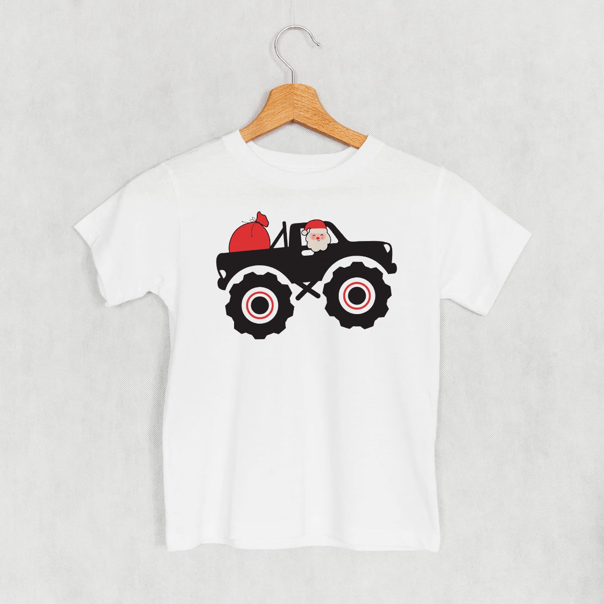 Santa Monster Truck (Kids) Ivy + Cloth