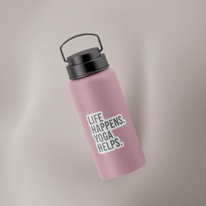 Life Happens Yoga Helps Decal Ivy + Cloth
