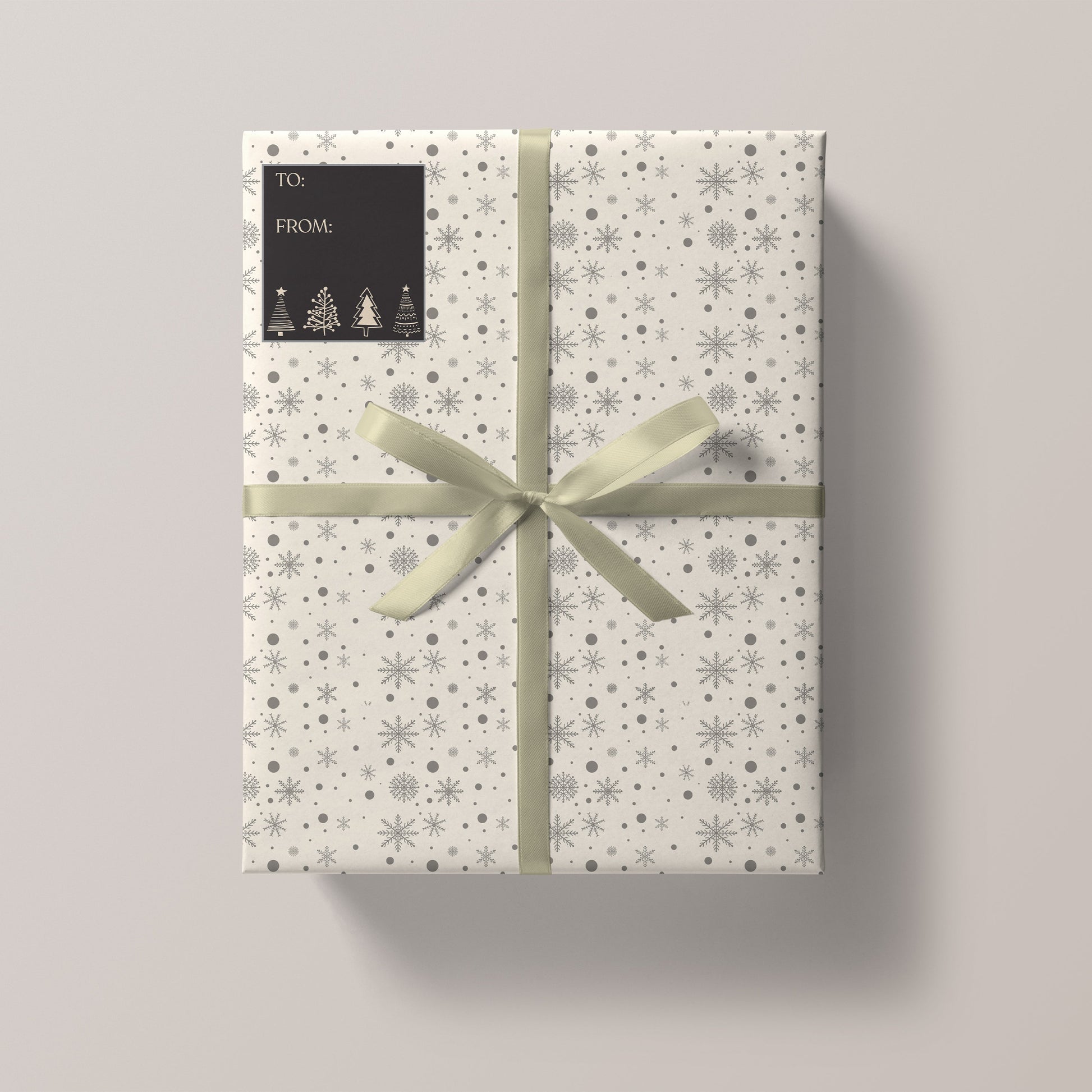 Black Holiday Tags (Sticker Sheet) Ivy + Cloth
