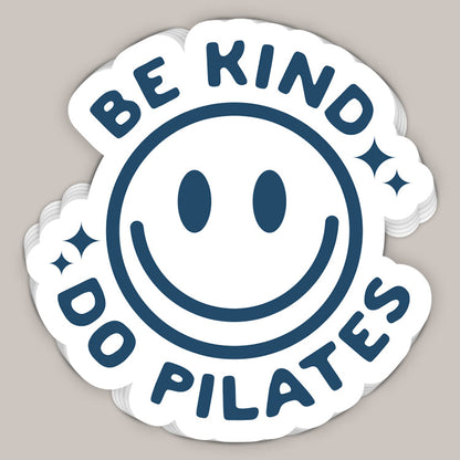 Be Kind, Do Pilates Decal Ivy + Cloth