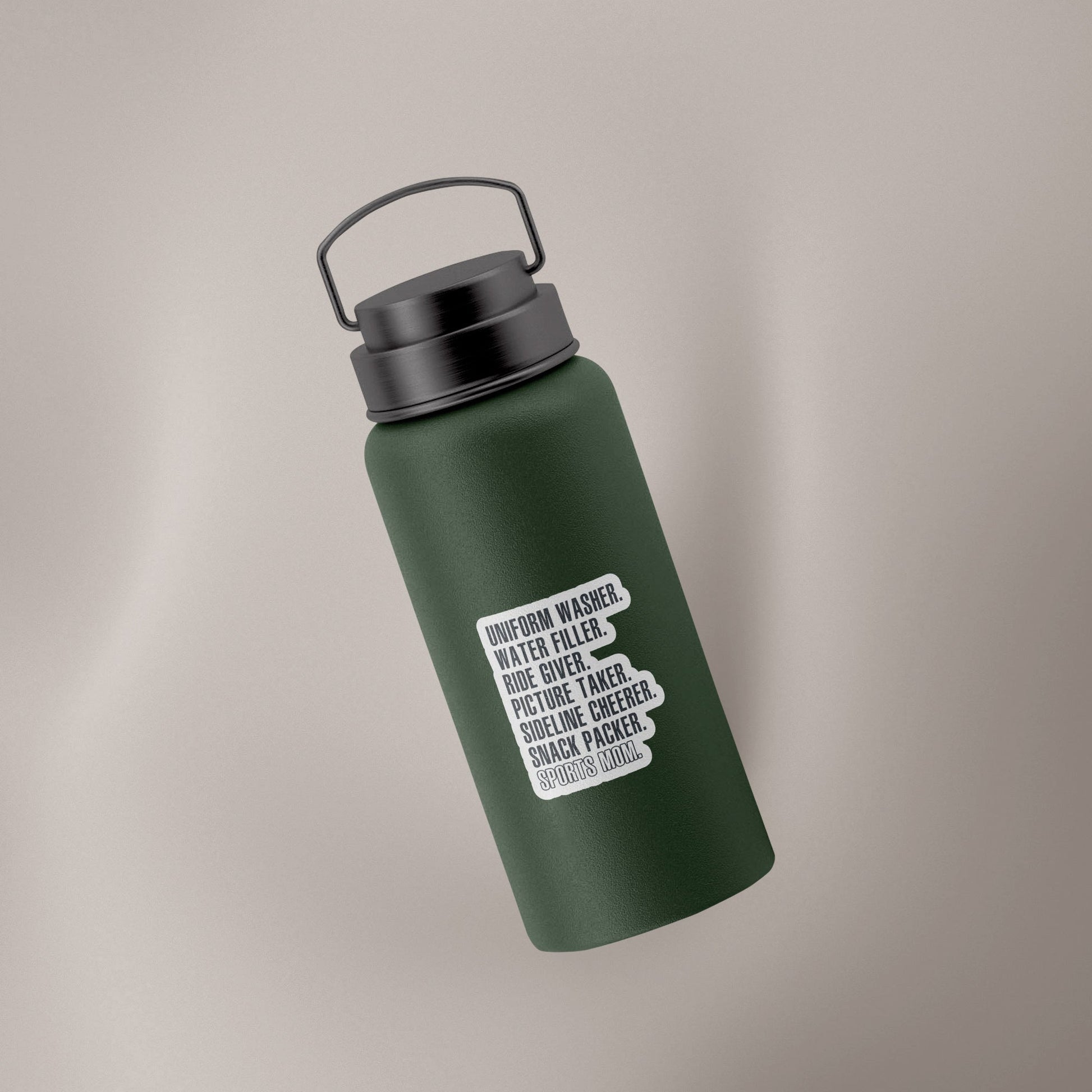 Sports Mom (Grey) Decal Ivy + Cloth