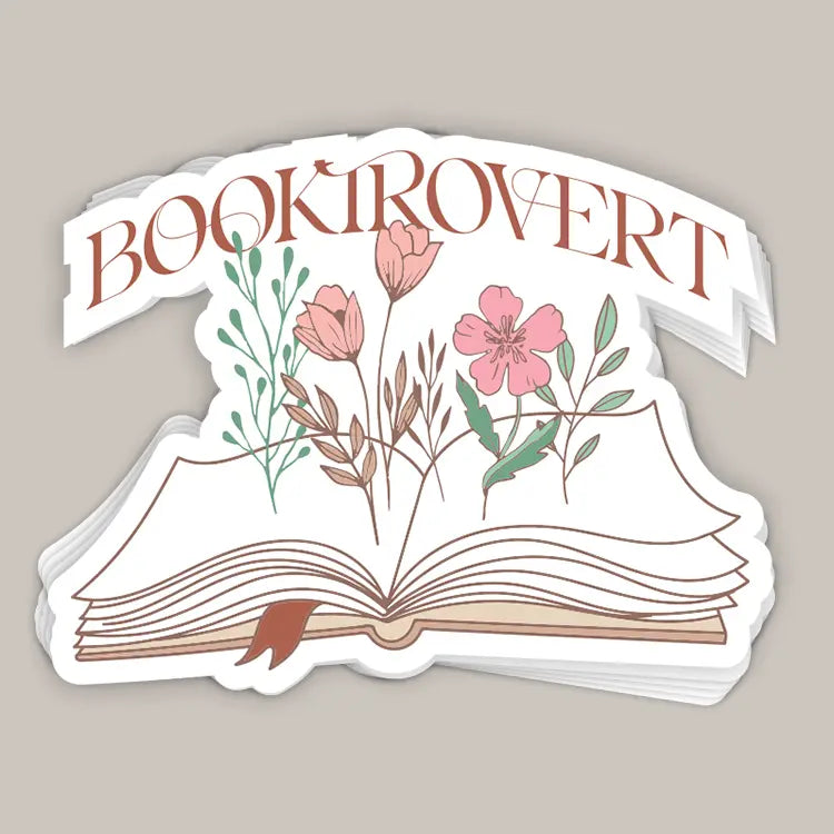 Booktrovert Decal Ivy + Cloth