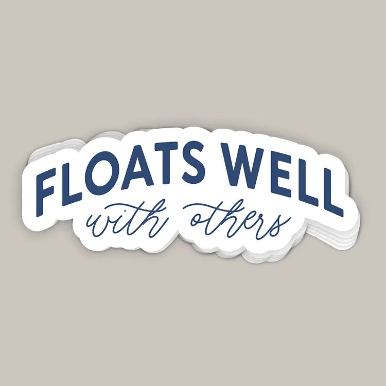 Floats Well With Others (Decal) Ivy + Cloth