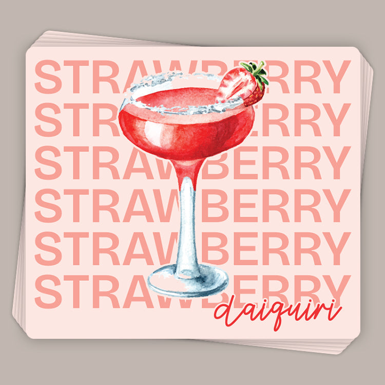 Strawberry Daiquiri (Decal) Ivy + Cloth
