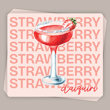 Strawberry Daiquiri (Decal) Ivy + Cloth