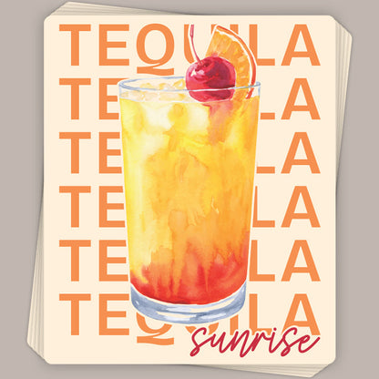 Tequila Sunrise (Decal) Ivy + Cloth