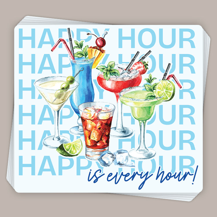 Happy Hour (Decal) Ivy + Cloth