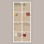 Neutral Christmas Holiday Tags (Sticker Sheet) Ivy + Cloth