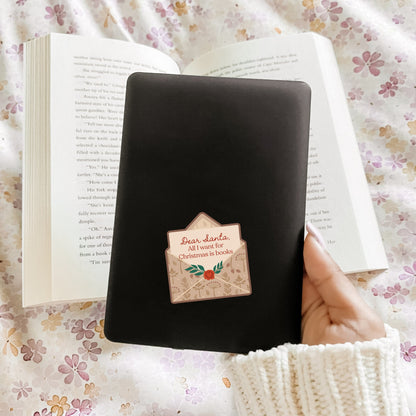 Dear Santa, All I Want For Christmas Is Books (Decal) Ivy + Cloth