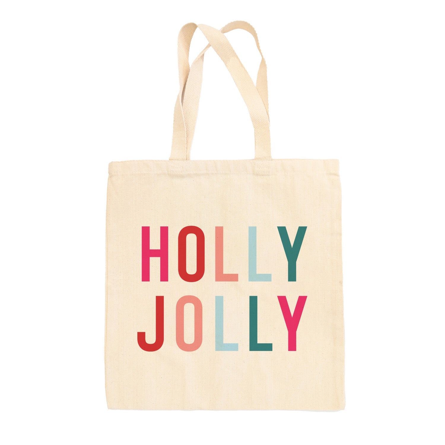 Holly Jolly Tote Bag Ivy + Cloth