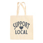 Support Local Heart Tote Bag Ivy + Cloth