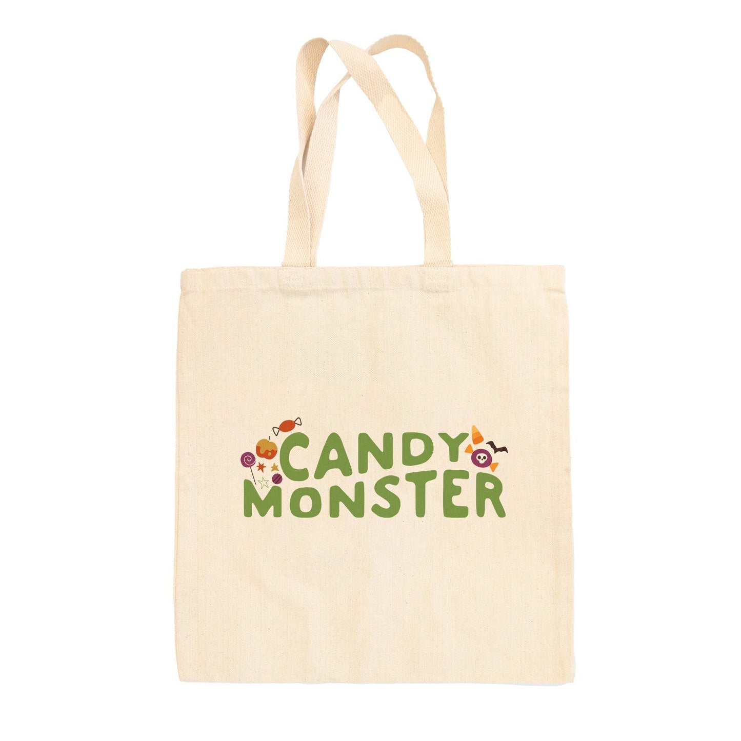 Candy Monster Tote Bag Ivy + Cloth