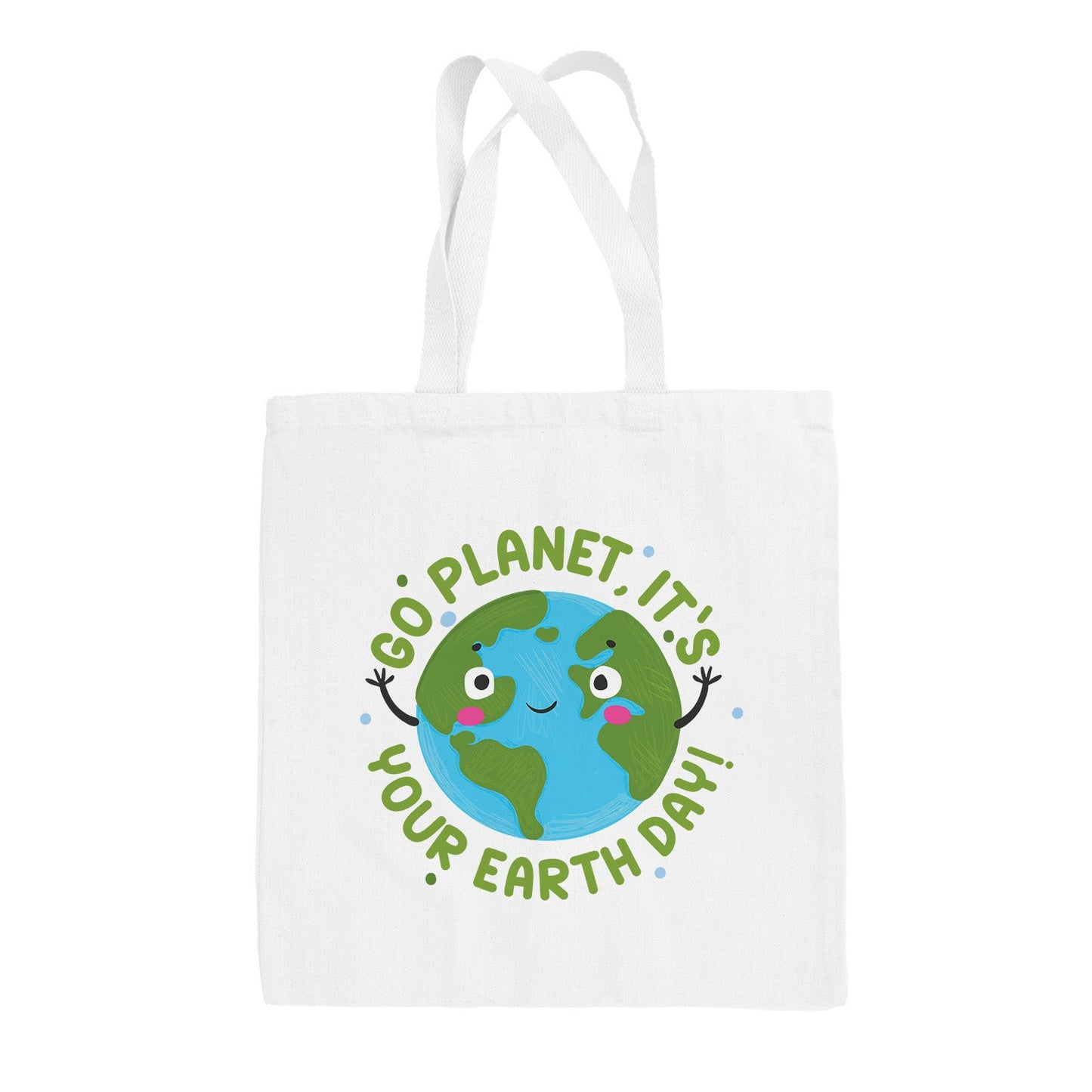 Go Planet, It's Your Earth Day Tote Bag Ivy + Cloth