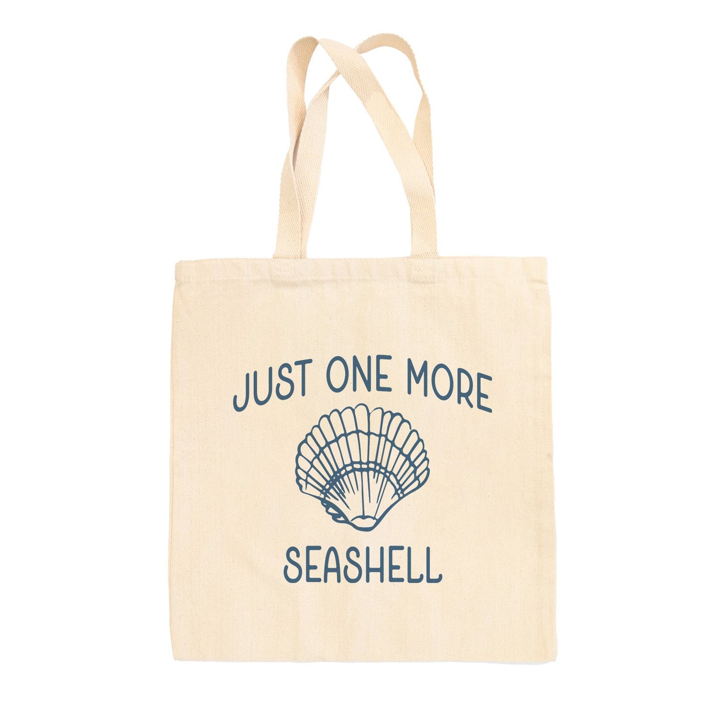 Just One More Seashell Tote Bag Ivy + Cloth
