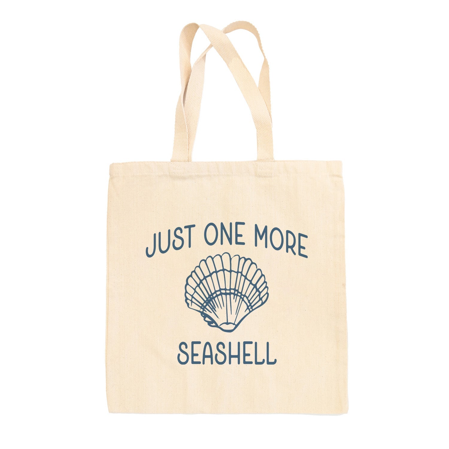 Just One More Seashell Tote Bag Ivy + Cloth