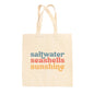 Saltwater, Seashells, Sunshine Tote Bag Ivy + Cloth