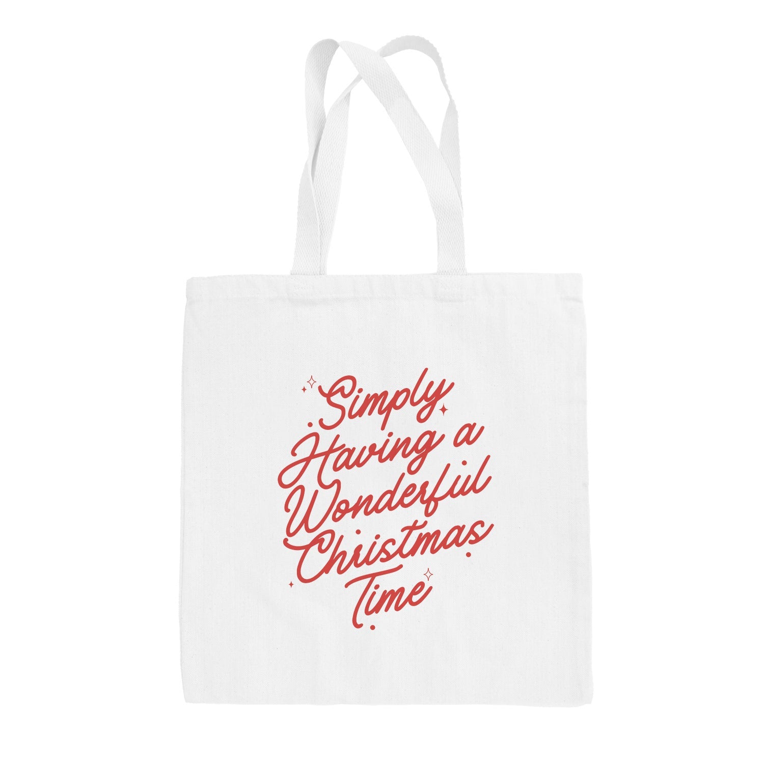 Simply Having A Wonderful Christmas Time Tote Bag Ivy + Cloth