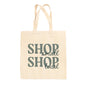 Shop Small Shop Local Blue Tote Bag Ivy + Cloth