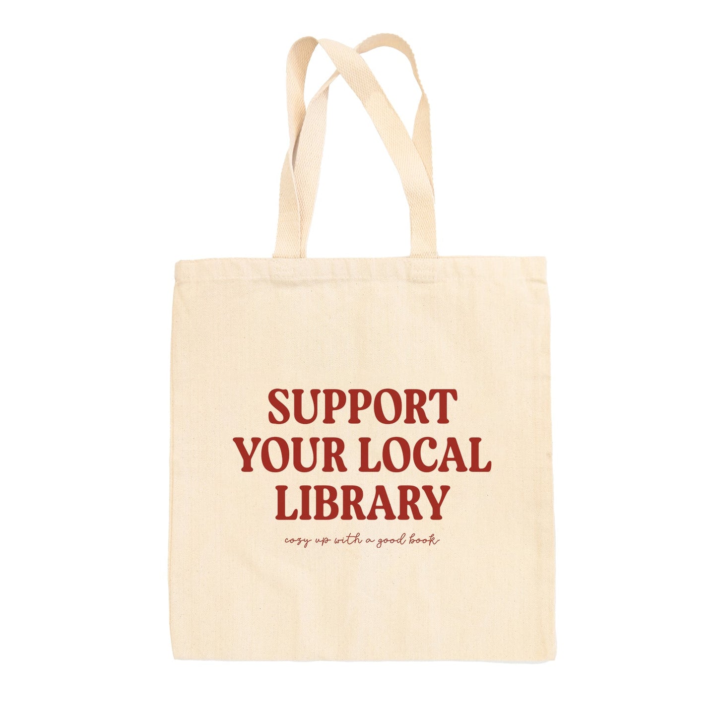 Support Your Local Library Tote Bag Ivy + Cloth