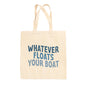Whatever Floats Your Boat Multicolor (Tote Bag) Ivy + Cloth