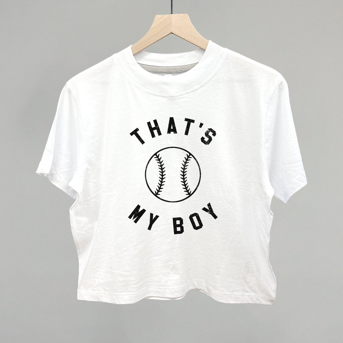 That's My Boy Baseball (Black} Ivy + Cloth