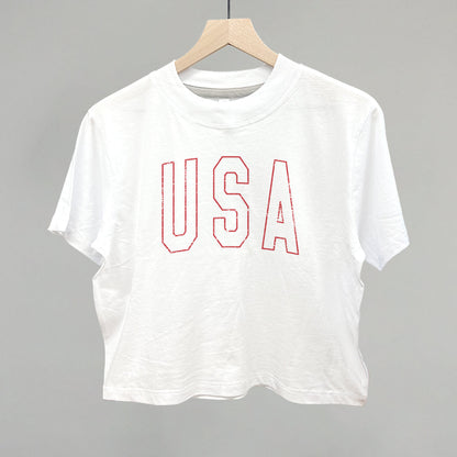 USA Collegiate Distressed Ivy + Cloth