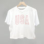 USA Collegiate Distressed Ivy + Cloth