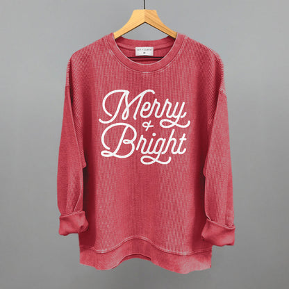 Merry And Bright (Monoline Script) Ivy + Cloth