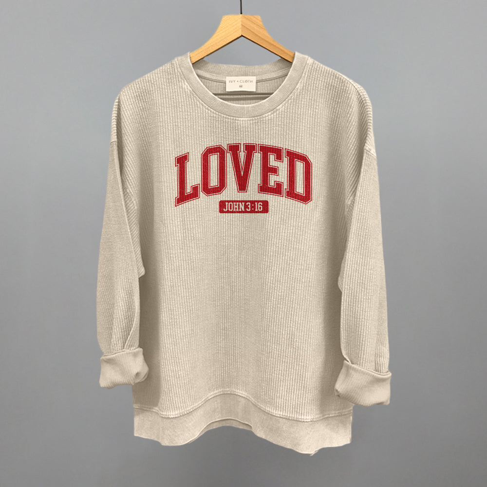Loved John 3:16 Ivy + Cloth