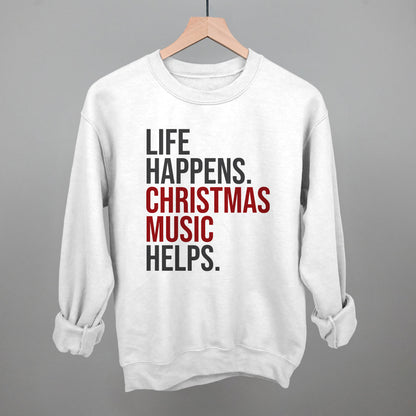 Life Happens Christmas Music Helps Ivy + Cloth