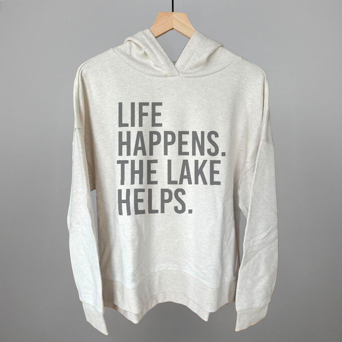 Life Happens. The Lake Helps. Ivy + Cloth