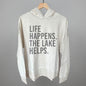 Life Happens. The Lake Helps. Ivy + Cloth