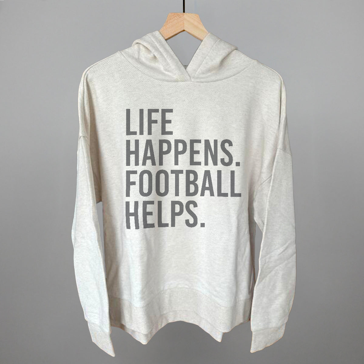 Life Happens. Football Helps. Ivy + Cloth
