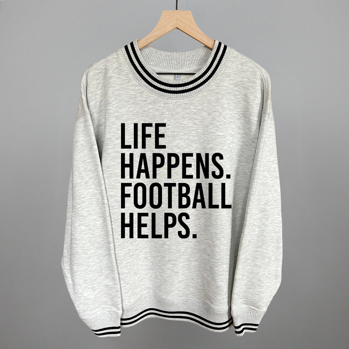 Life Happens. Football Helps. Ivy + Cloth