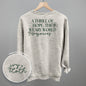 The Thrill Of Hope, The Weary World Rejoices (Back Print) Ivy + Cloth