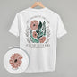 Give Thanks To The Lord Floral (Back Print) Ivy + Cloth