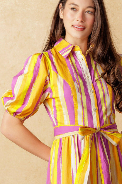 SOIREE SWEETNESS POPLIN MAXI DRESS Flying Tomato