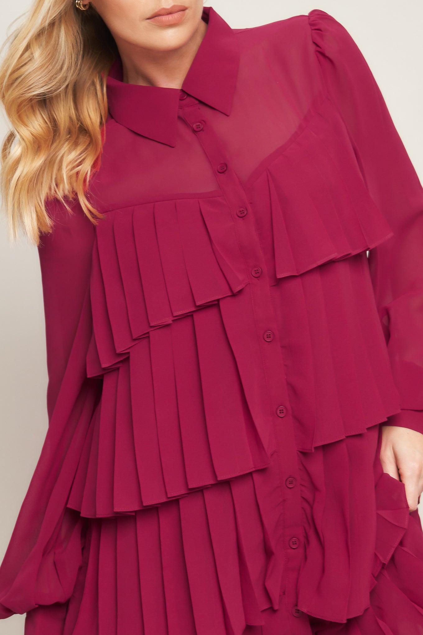 AN ABSOLUTE TREASURE WOVEN MINI DRESS Flying Tomato