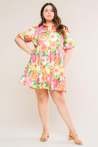 DIVINE INTUITION WOVEN MINI DRESS Flying Tomato