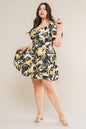 LEAD THE WAY WOVEN MINI DRESS Flying Tomato