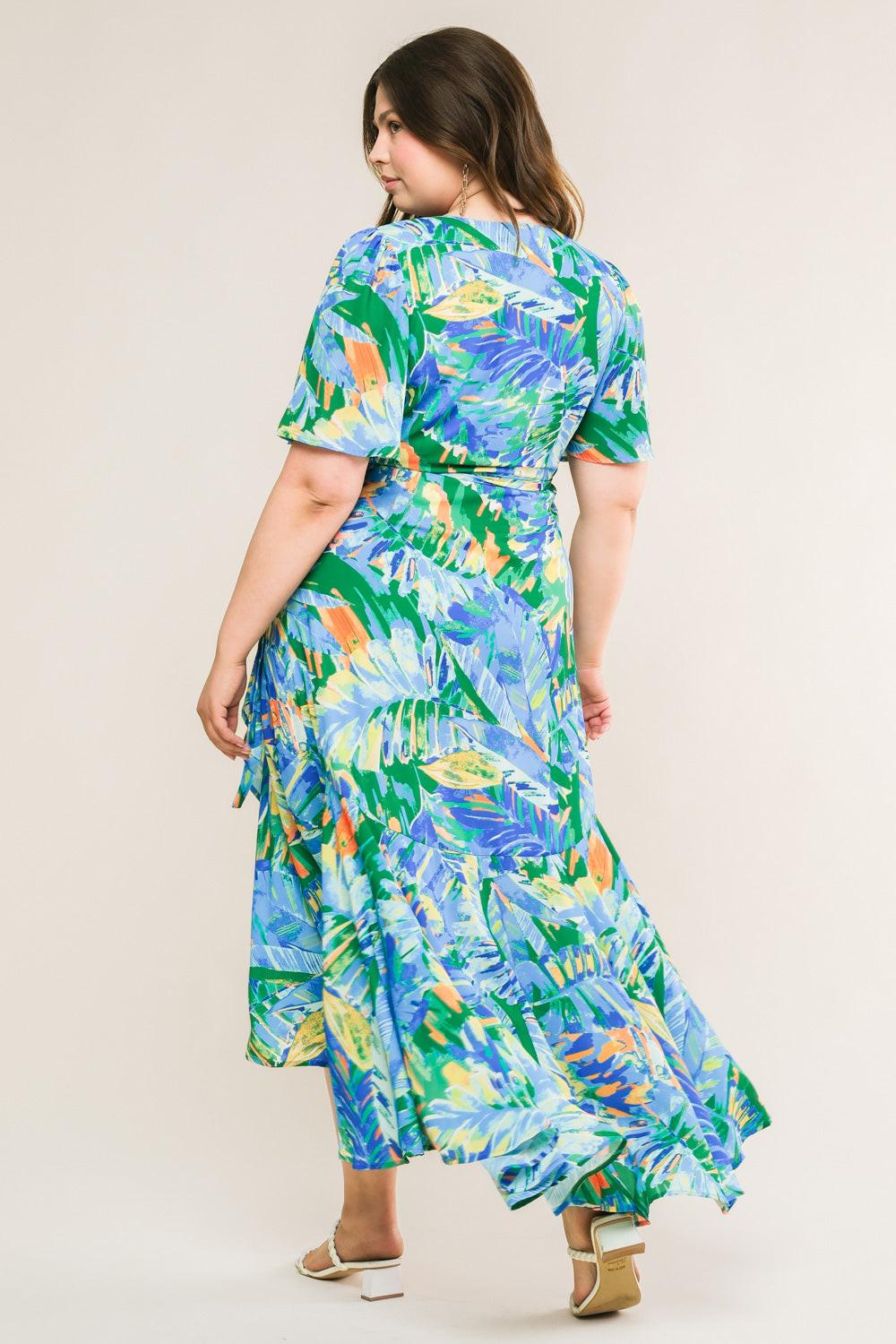 UNEXPECTED SURPRISE WOVEN HI-LO DRESS Flying Tomato