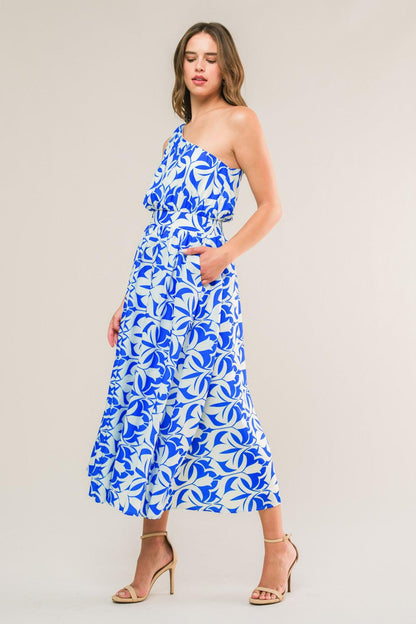 FEEL THE BEAT WOVEN MIDI DRESS Flying Tomato