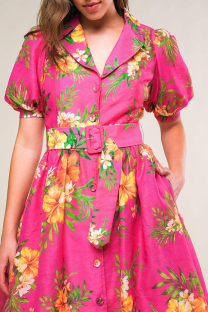 REMARKABLE ENTRANCE WOVEN MINI DRESS Flying Tomato