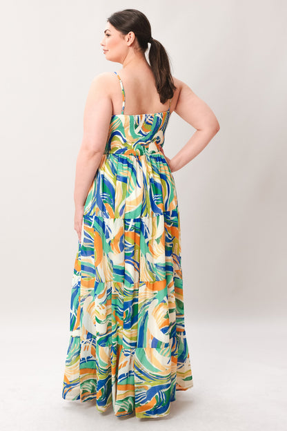 FLORIDA DREAMS WOVEN MAXI DRESS Flying Tomato