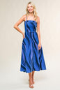 PATRIOTIC PRINCESS DENIM MIDI DRESS Flying Tomato