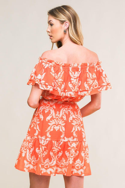 CAPTIVATING ALWAYS WOVEN MINI DRESS Flying Tomato