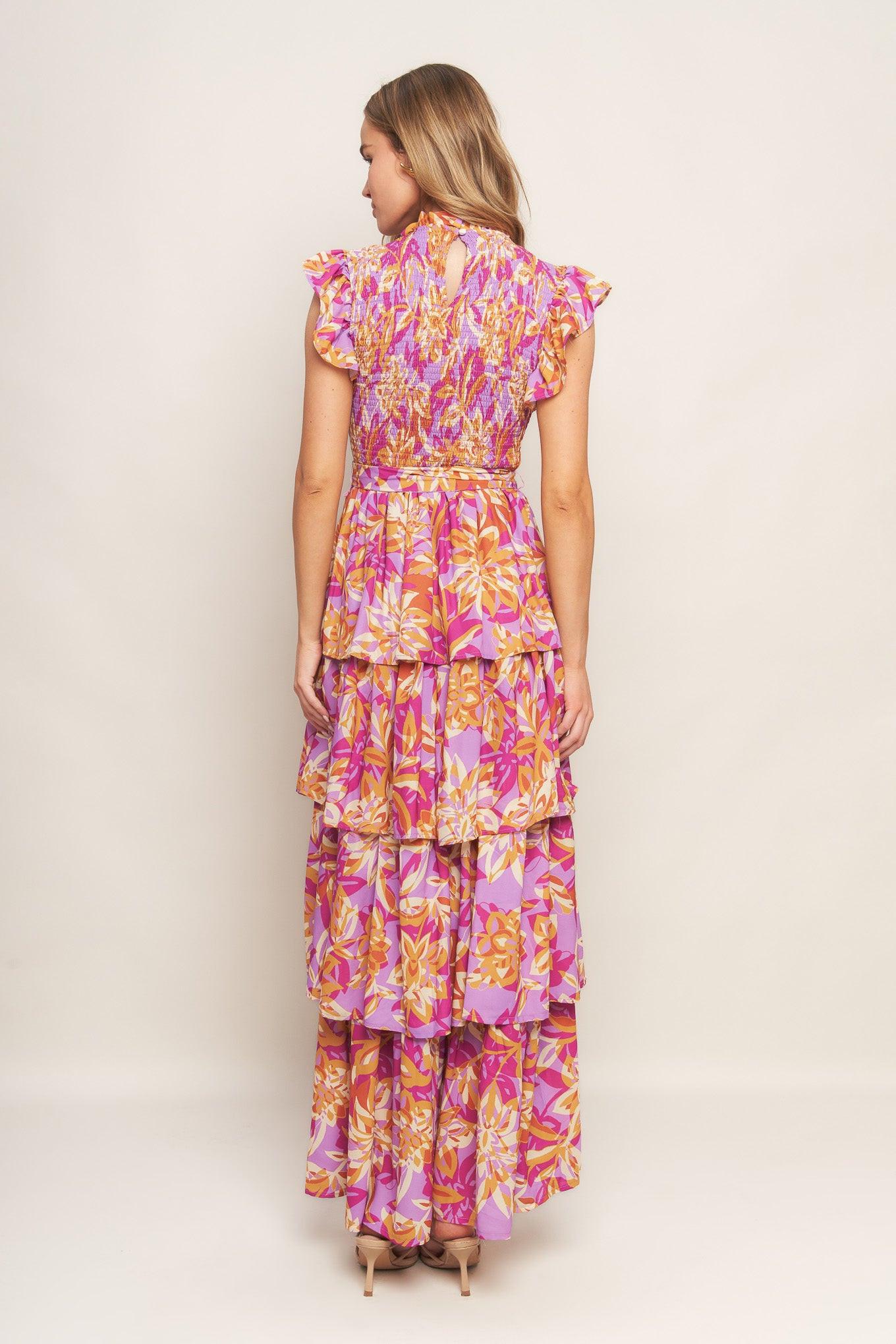 GETTING STARTED WOVEN MIDI DRESS Flying Tomato