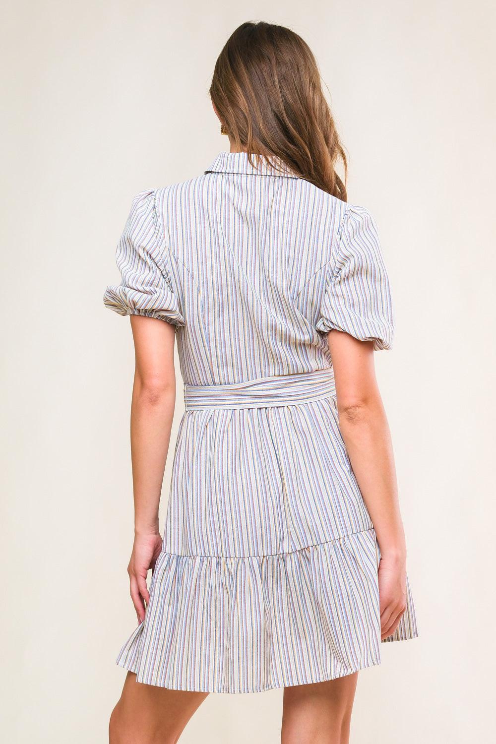 ADORABLE PRESENCE WOVEN MINI DRESS Flying Tomato