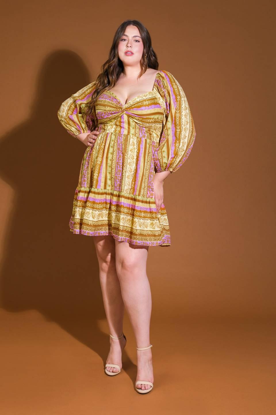 ALL MY PRIDE WOVEN MINI DRESS Flying Tomato
